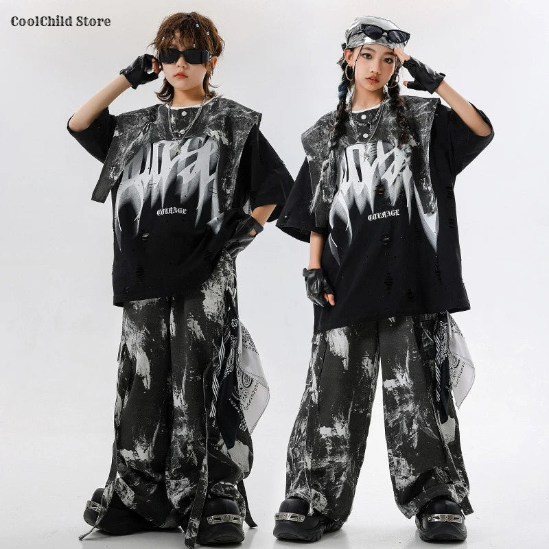 Graffiti Print Kids Set