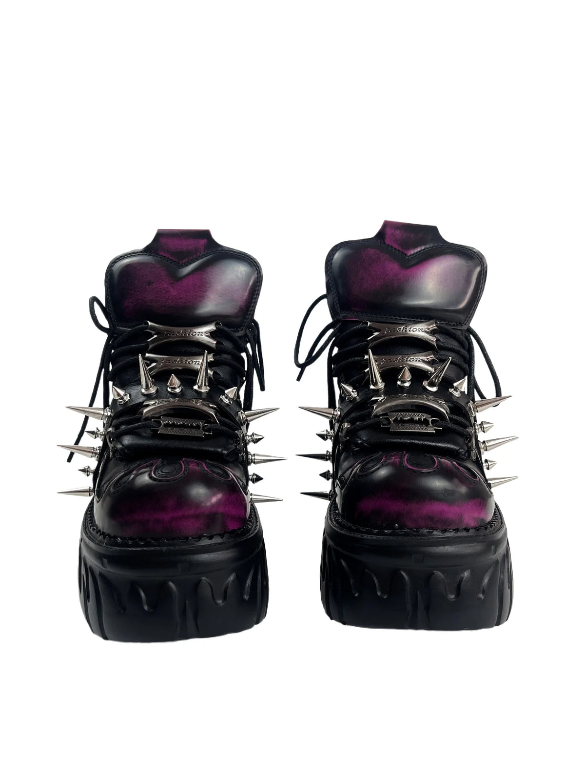 Chain Platform Boots