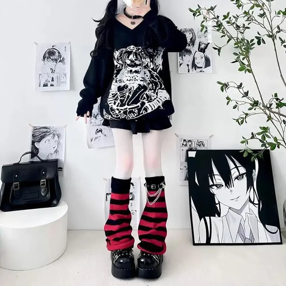 Striped Lolita Socks