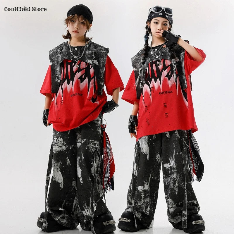 Graffiti Print Kids Set