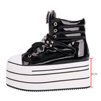 Platform Buckle Boots
