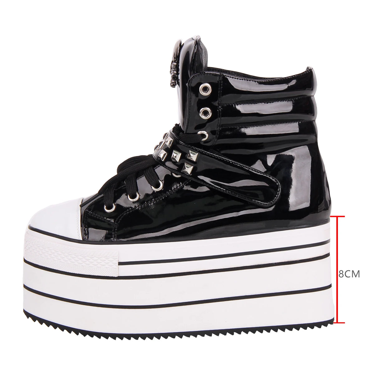 Platform Buckle Boots