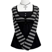 Striped Off-Shoulder Top