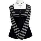 Striped Off-Shoulder Top