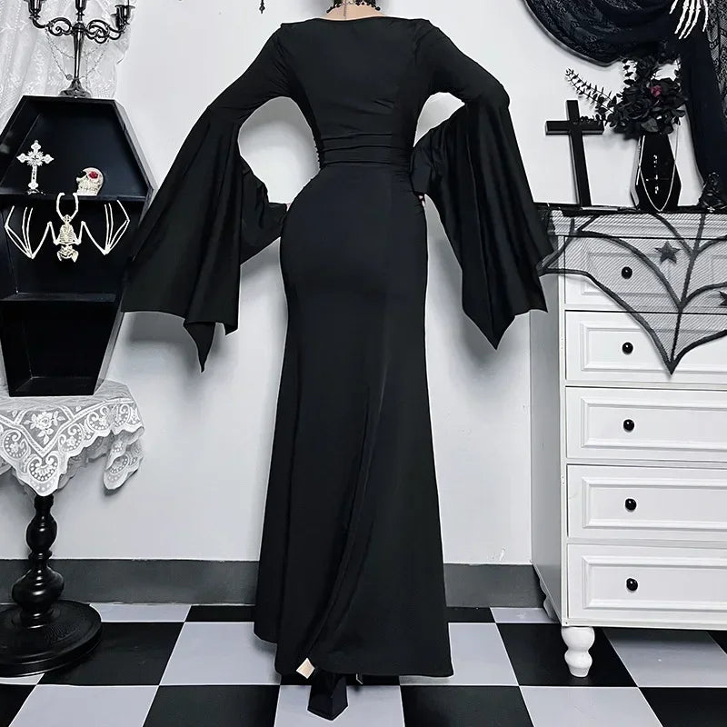 Batwing Dress Black