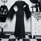 Batwing Dress Black