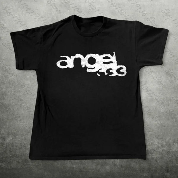 Angel Print Gothic Tee