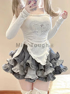 Rabbit Print Two-Piece Set