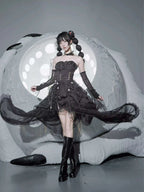 Black Gothic Corset Top