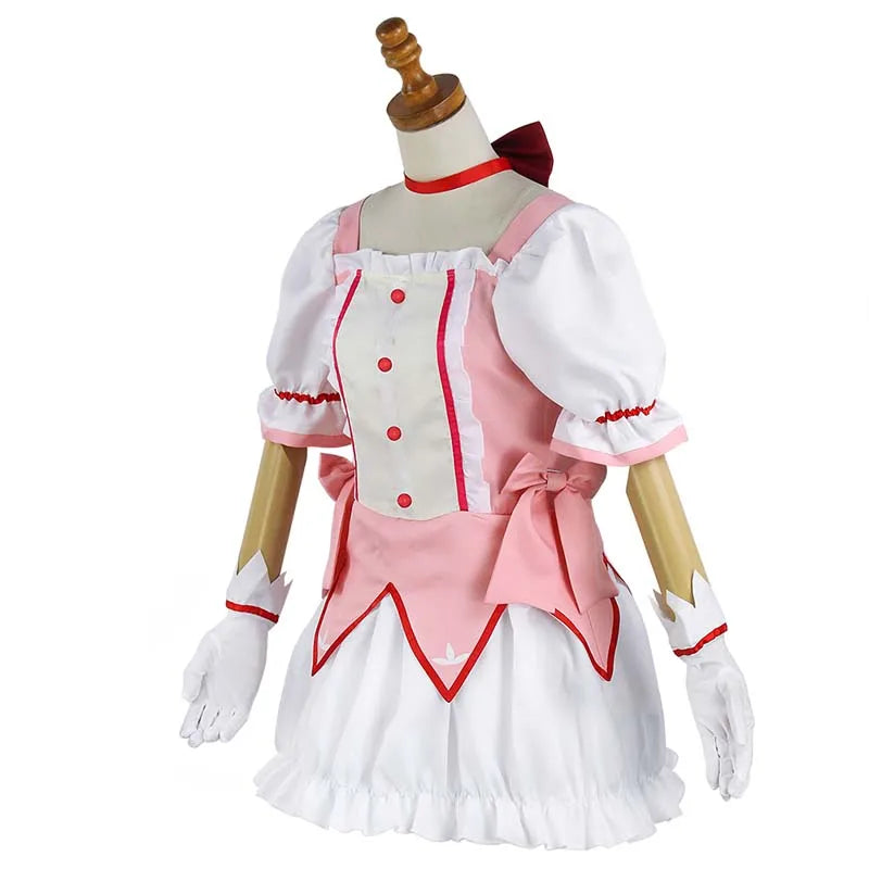 Madoka Cosplay Dress Set