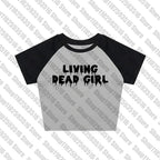 Living Dead Girl Crop Tee