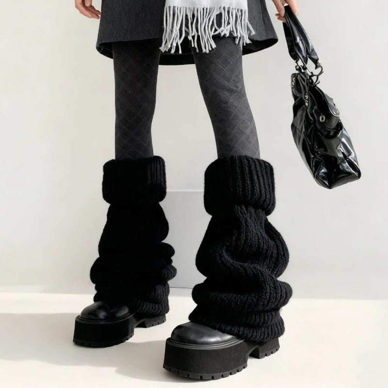 Faux Fur Leg Warmers