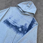 Gothic Print Hoodie