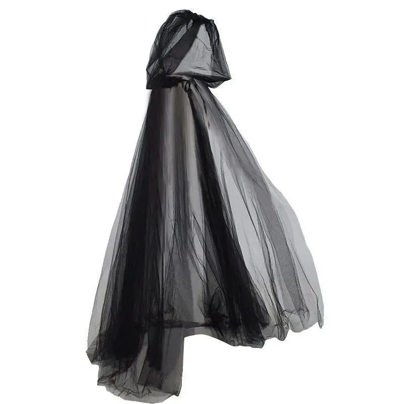 Mesh Hooded Cloak