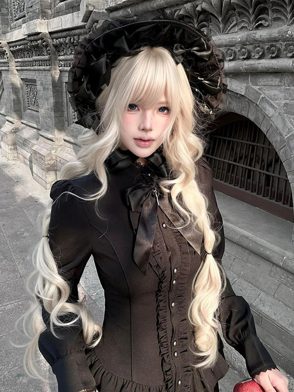 Lace Gothic Long Sleeve Dress