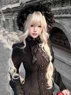 Lace Gothic Long Sleeve Dress