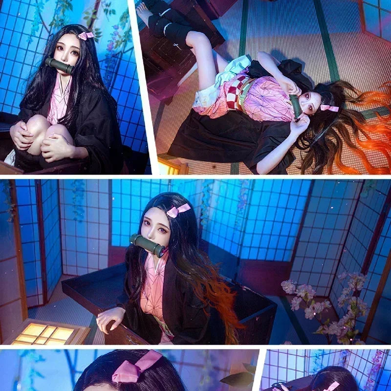 Nezuko Cosplay Kimono Set