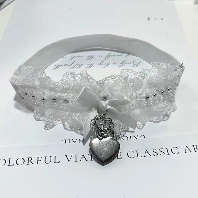 Lace Heart Leg Ring