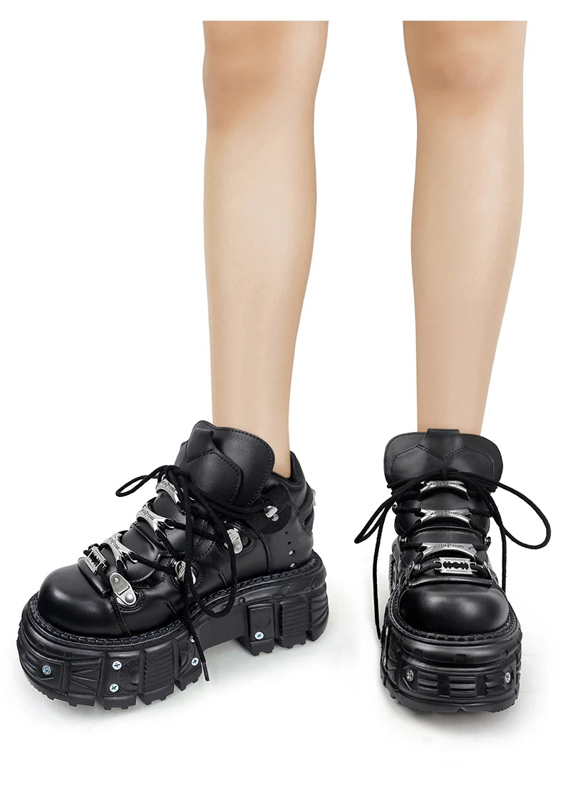 Platform Ankle Boots