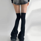 Horn Cuff Knee Socks
