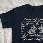 Gothic Rabbit Print Tee