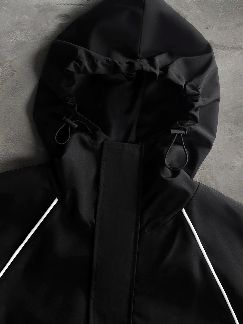 Cropped Hooded Jacket