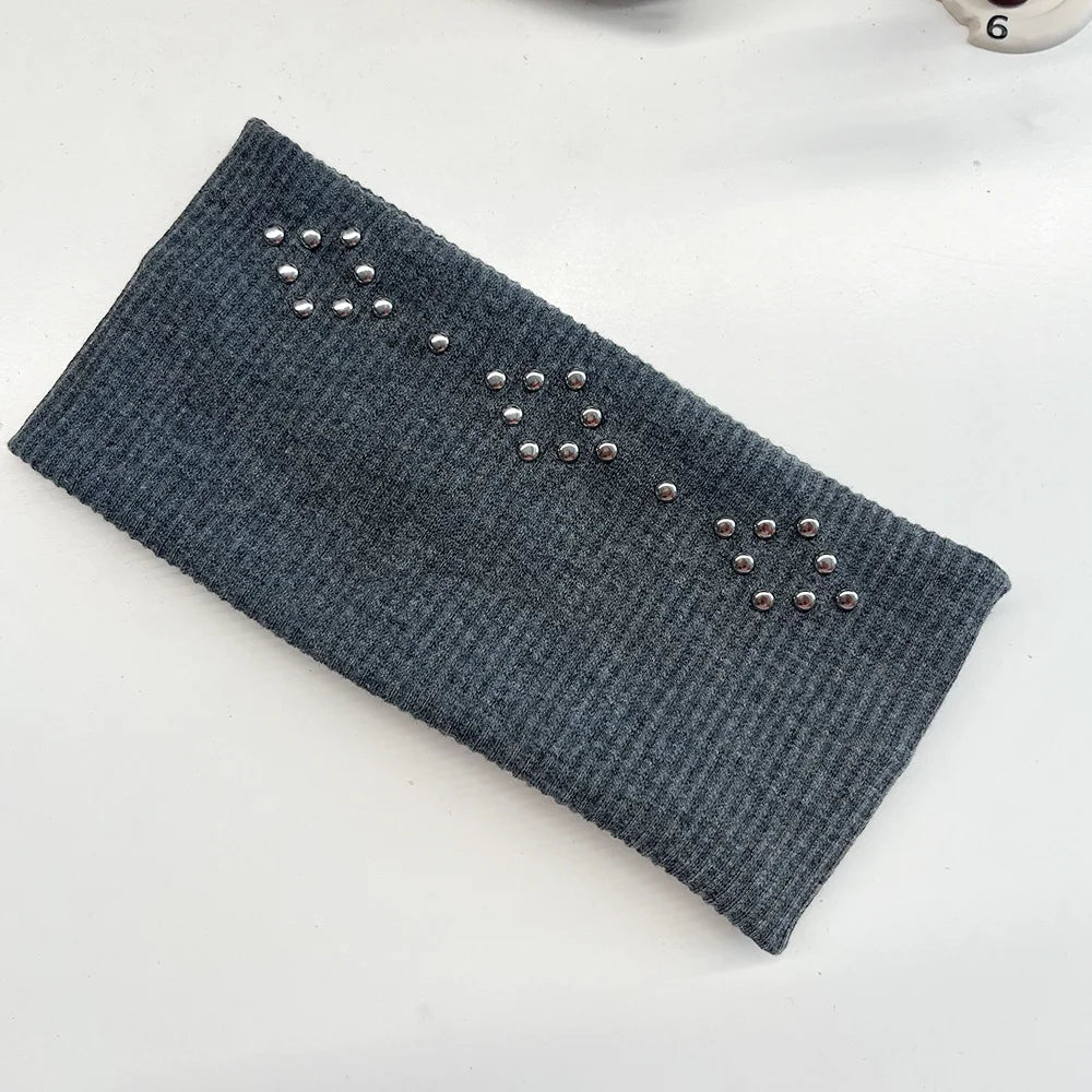 Studded Wide Headband