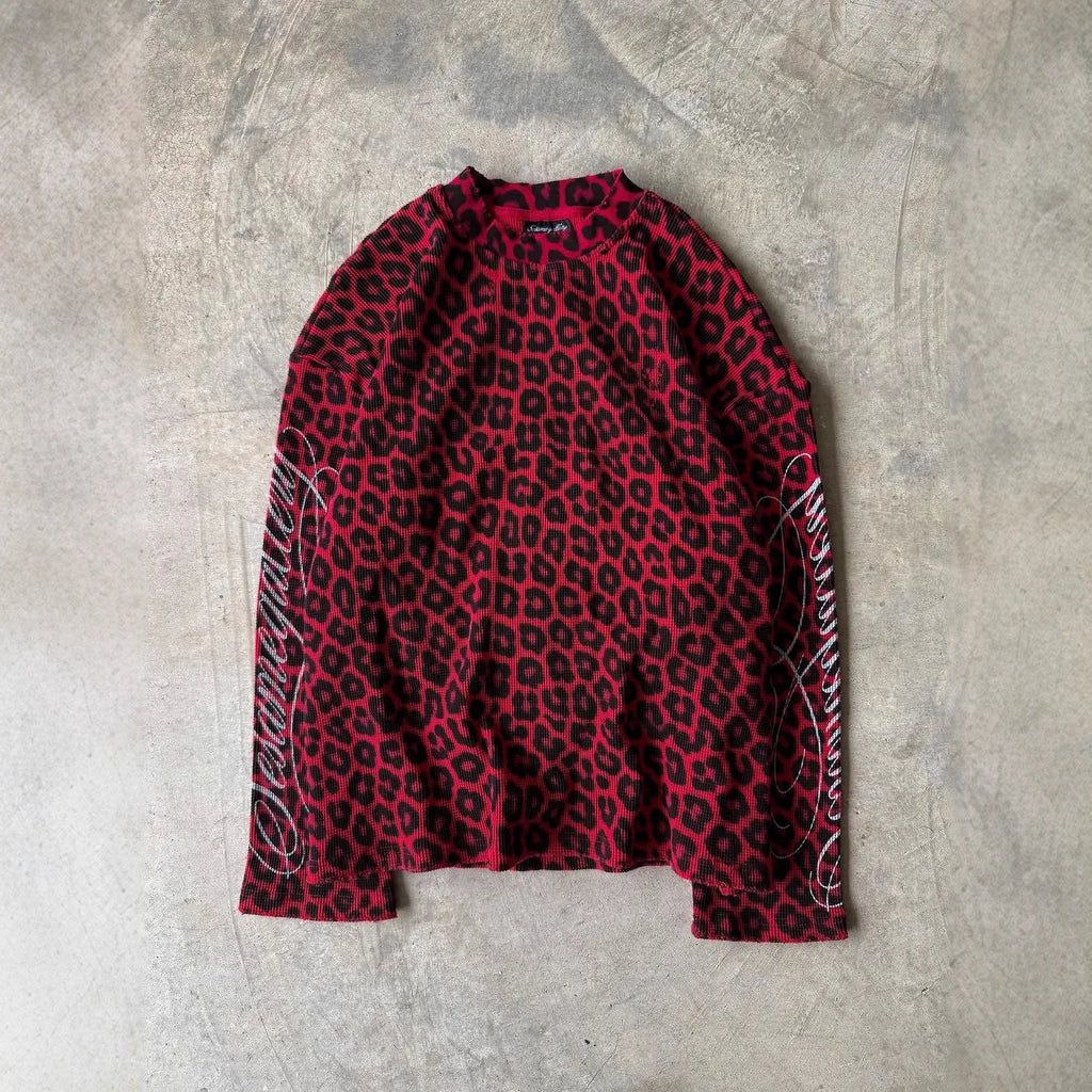 Striped Grunge Long Sleeve Tee