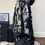Tie-Dye Wide-Leg Pants