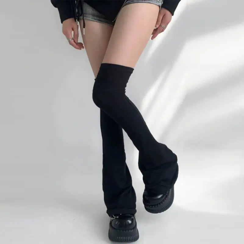 Horn Cuff Knee Socks