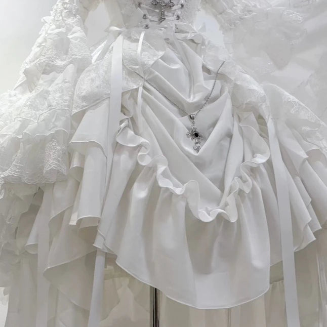 Gothic Lolita Ruffle Dress