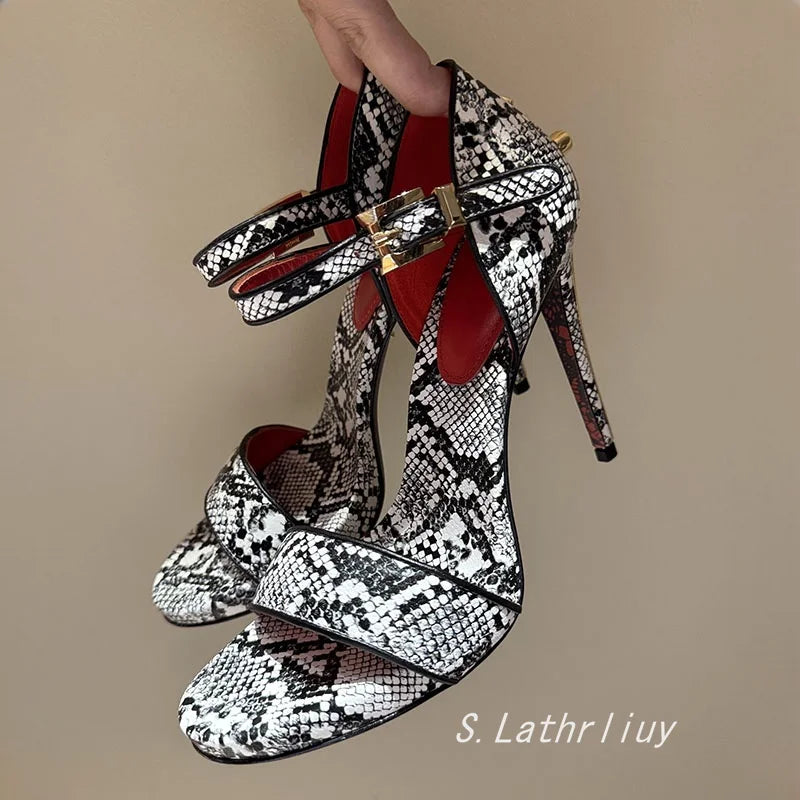 Ankle Strap High Heels