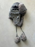 Camo Skull Bomber Hat