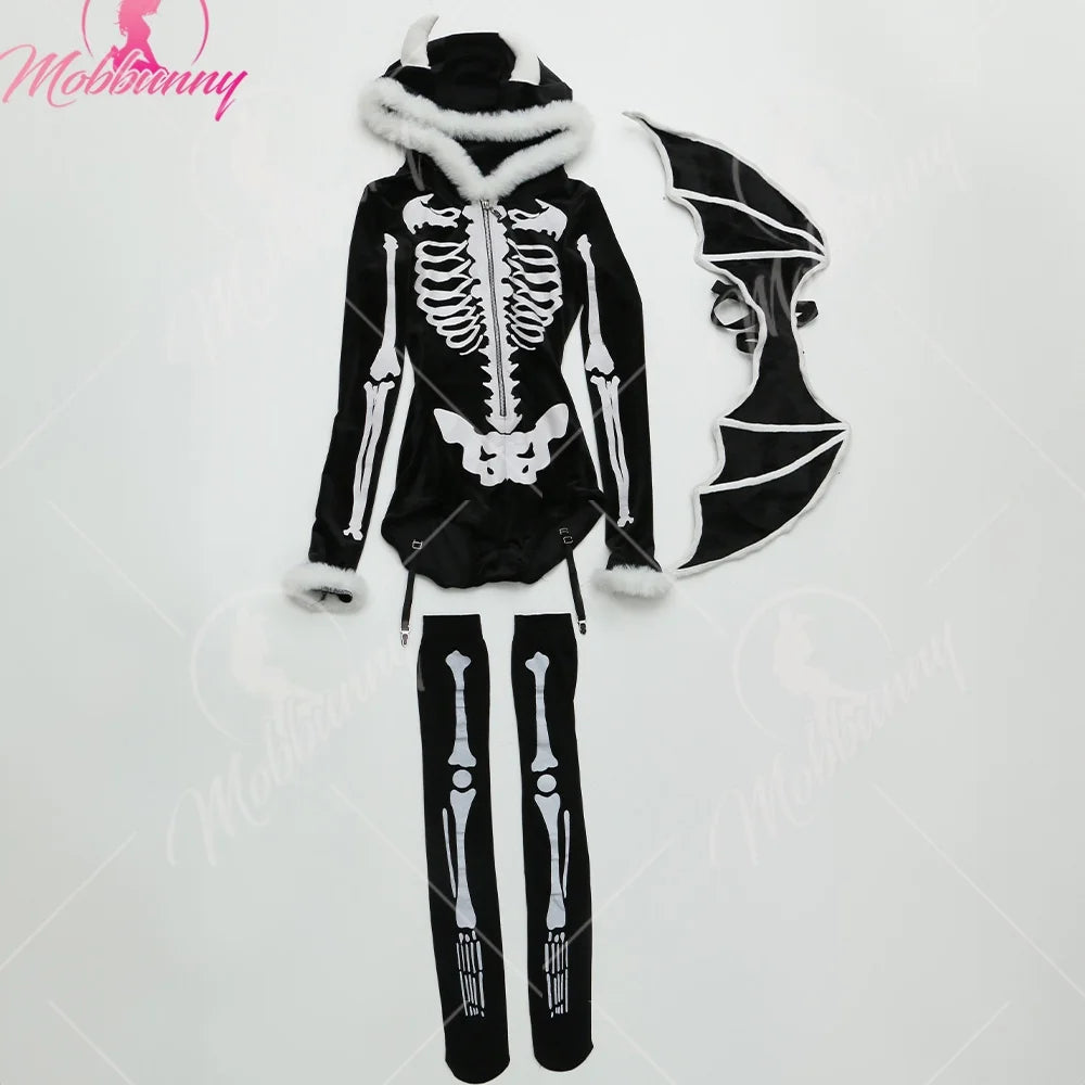 Skeleton Bodysuit Set