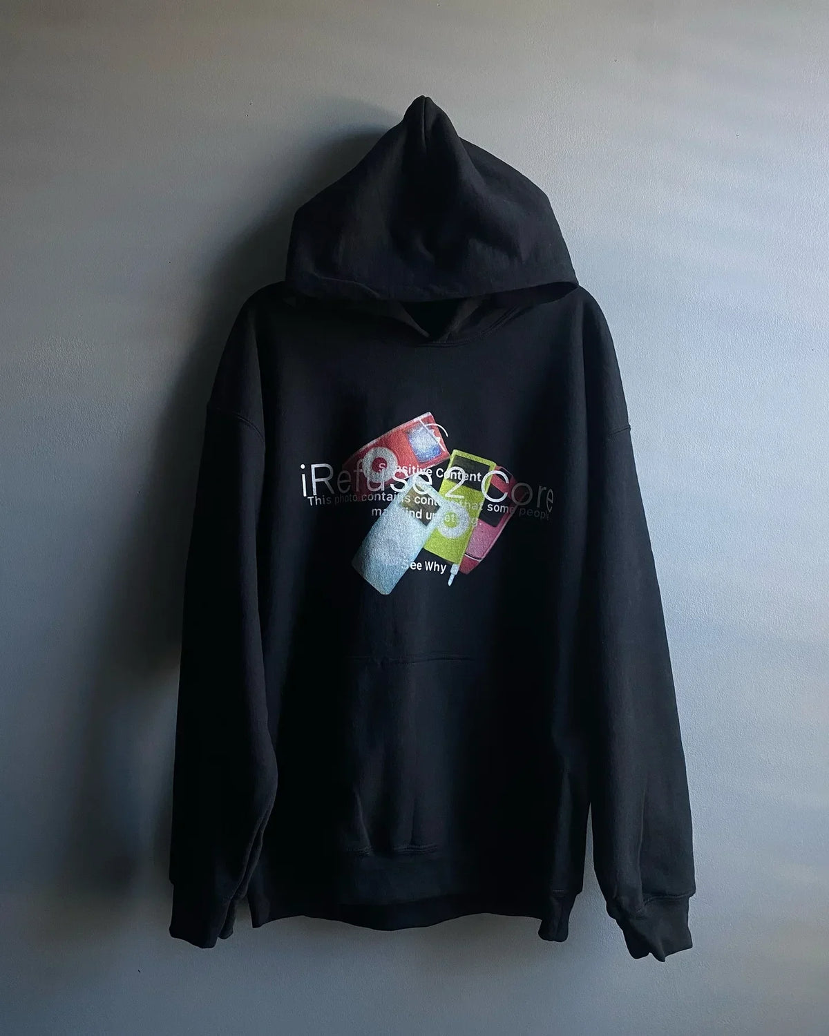 Cross Print Hoodie