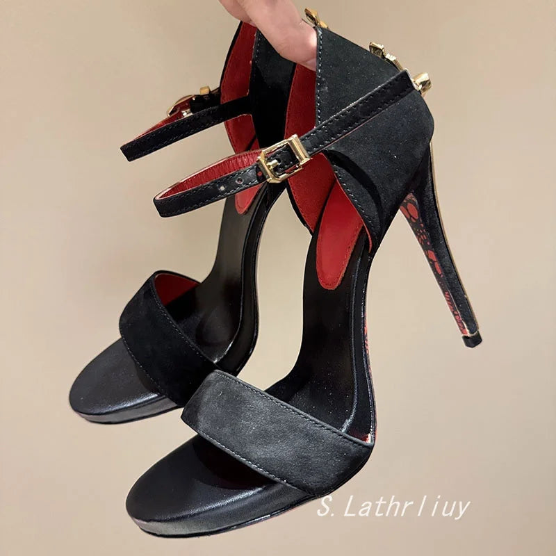 Ankle Strap High Heels