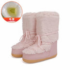 Faux Fur Snow Boots
