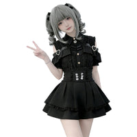 JK Uniform Skirt Set