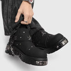 Gothic Platform Chelsea Boots