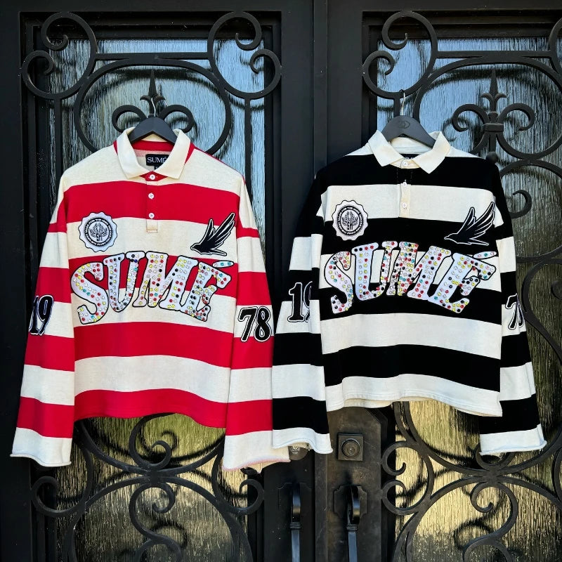 Rugby Stripe Polo & Jeans Set