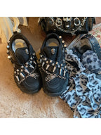Chain Platform Dad Shoes