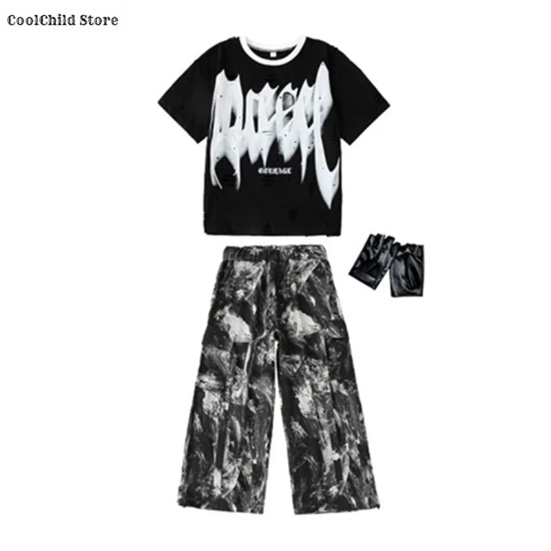 Graffiti Print Kids Set