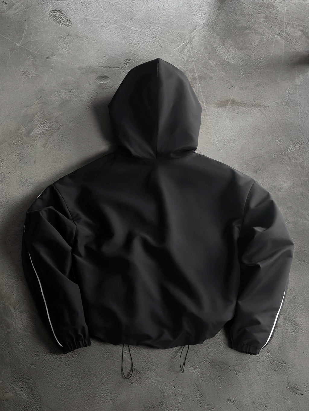 Cropped Hooded Jacket