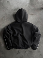 Cropped Hooded Jacket