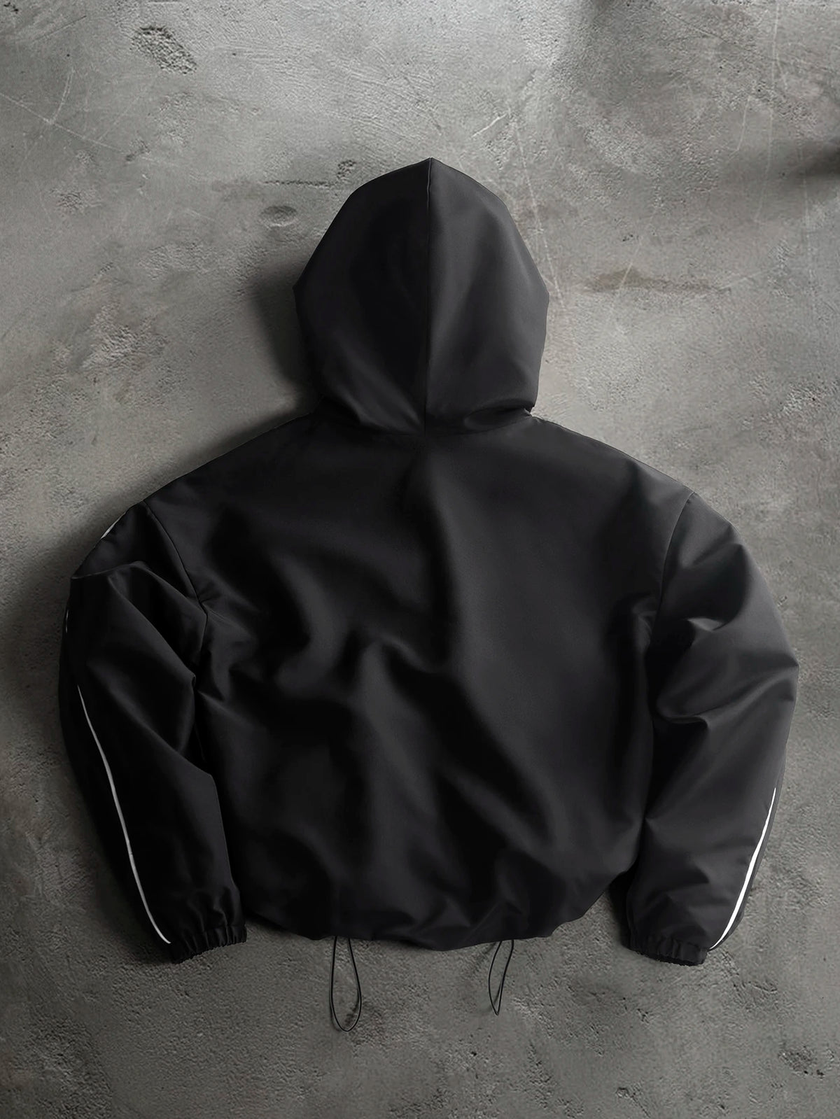 Cropped Hooded Jacket