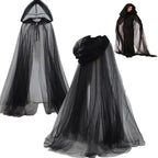 Mesh Hooded Cloak