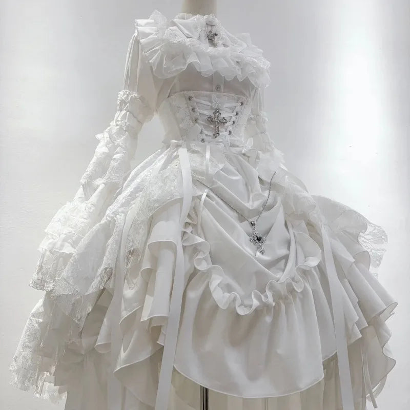 Gothic Lolita Ruffle Dress