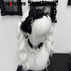 Gothic Lace Hair Bow