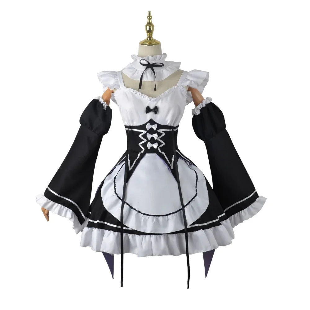 Rem Maid Cosplay Dress