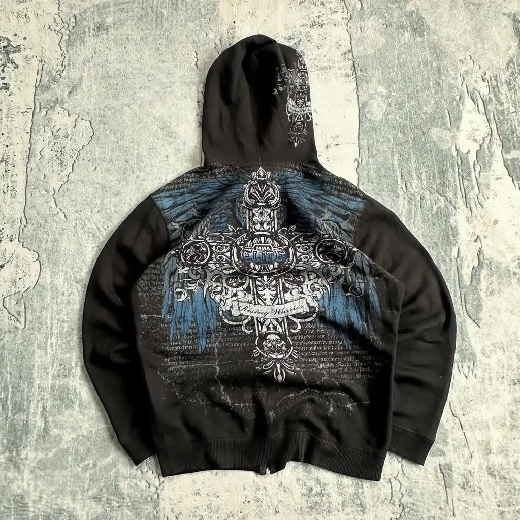 Movie Player Print Hoodie